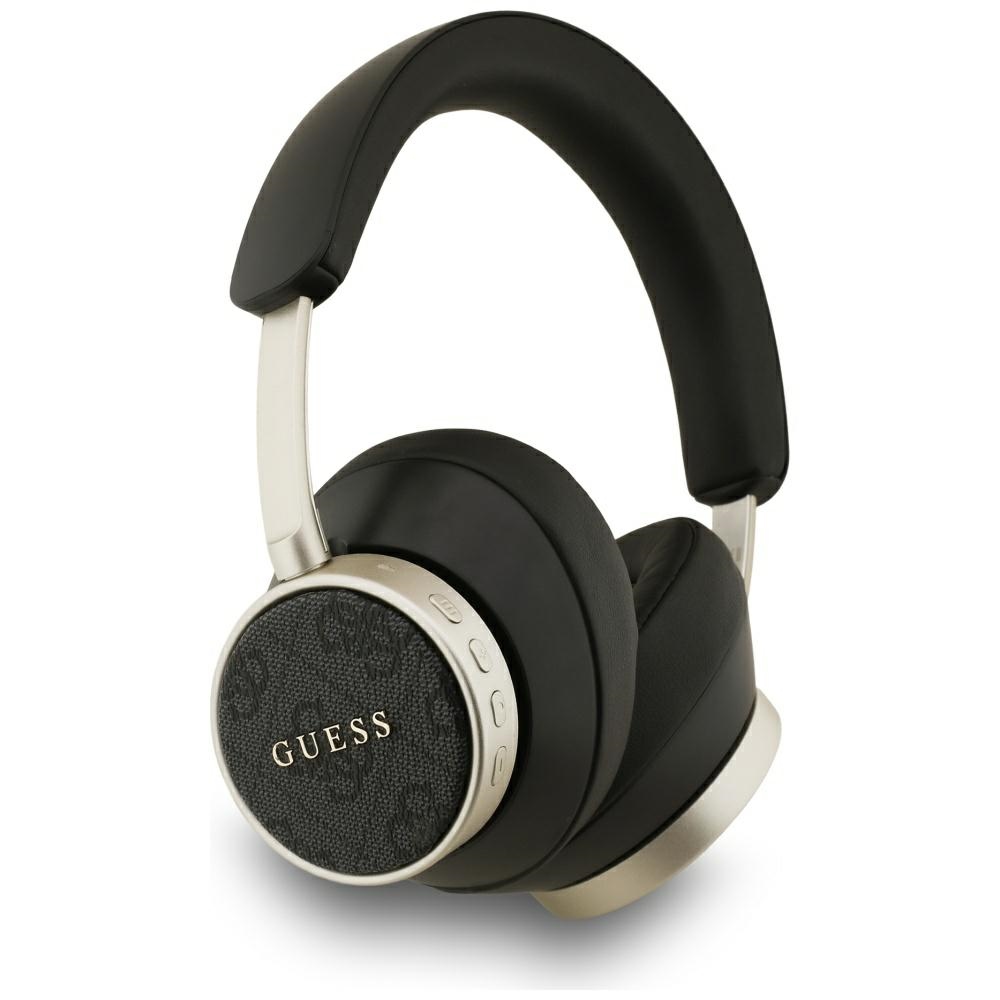 Guess Bluetooth 4G Classic Logo Langattomat On-Ear Kuulokkeet - Musta