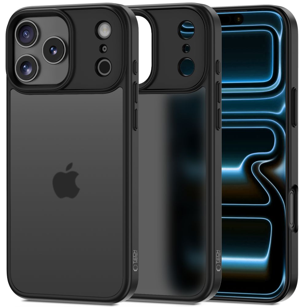 Tech-Protect MagMat Suojakuori iPhone 17 Pro:lle - matta musta