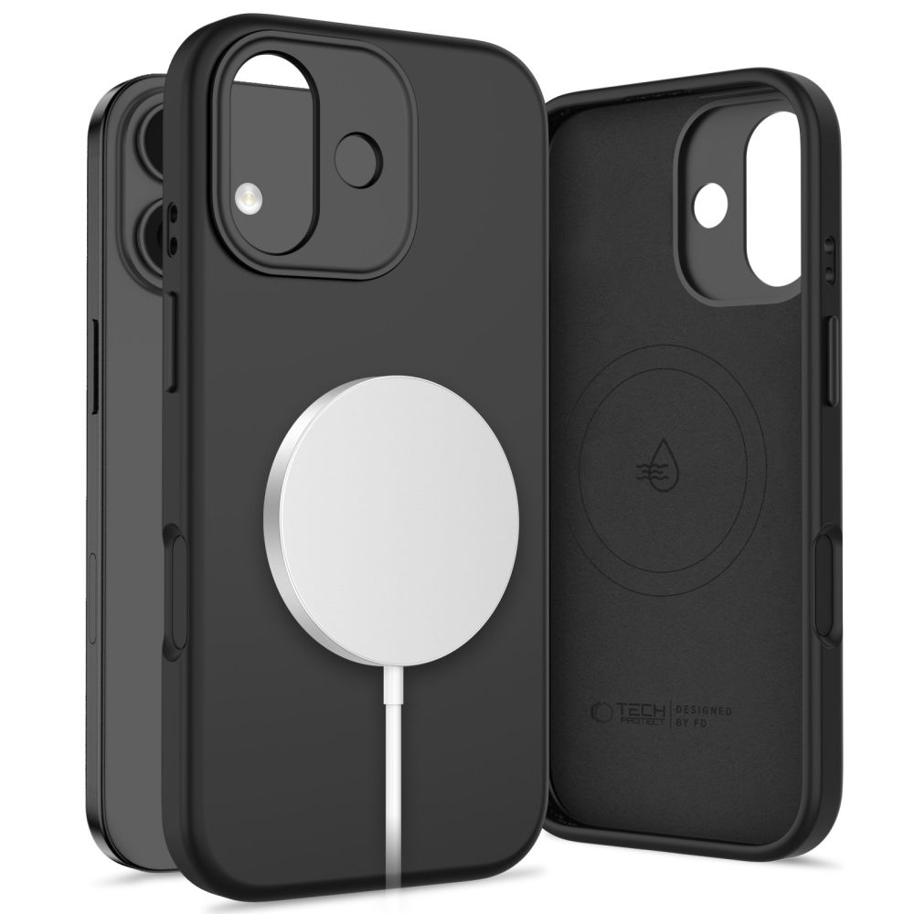 Tech-Protect Uniq MagSafe Suojakuori iPhone 17:lle - Musta