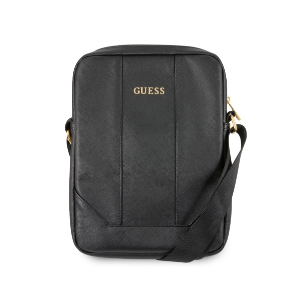 Guess Saffiano 10 tabletin laukku - musta