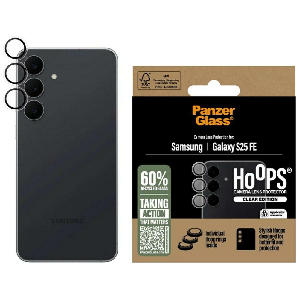PanzerGlass Hoops Linssisuoja Karkaistu lasi Samsung Galaxy S25 FE