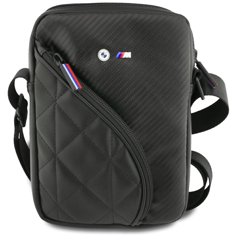 BMW Carbon Pockets & Metal Logo 8" Tablettilaukku - musta