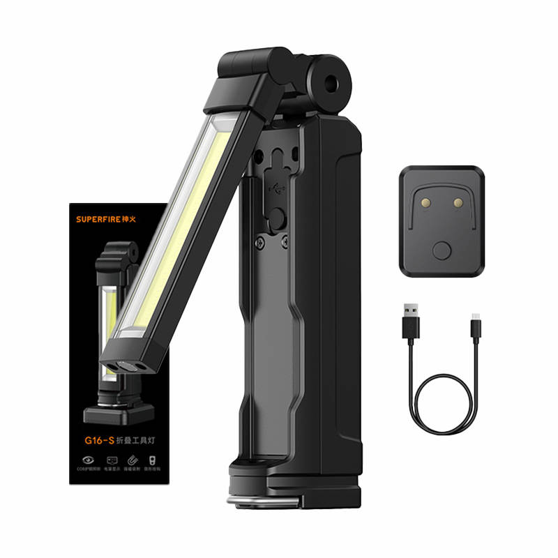 Superfire G16-S monitoiminen taskulamppu, 800lm, USB-C