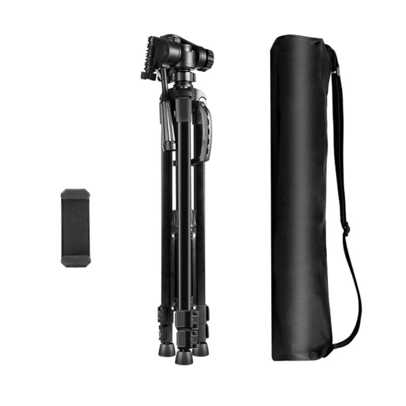 Puluz PU3096B jalusta 3D 360° -päällä + puhelimen pidike