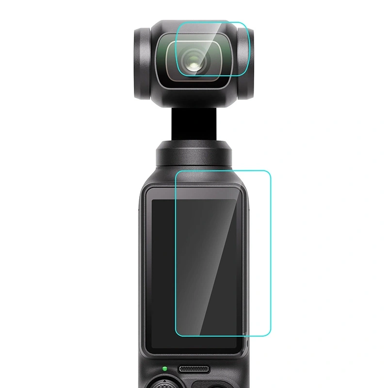 Karkaistu lasinen linssi- ja näytönsuoja DJI OSMO Pocket 3:lle