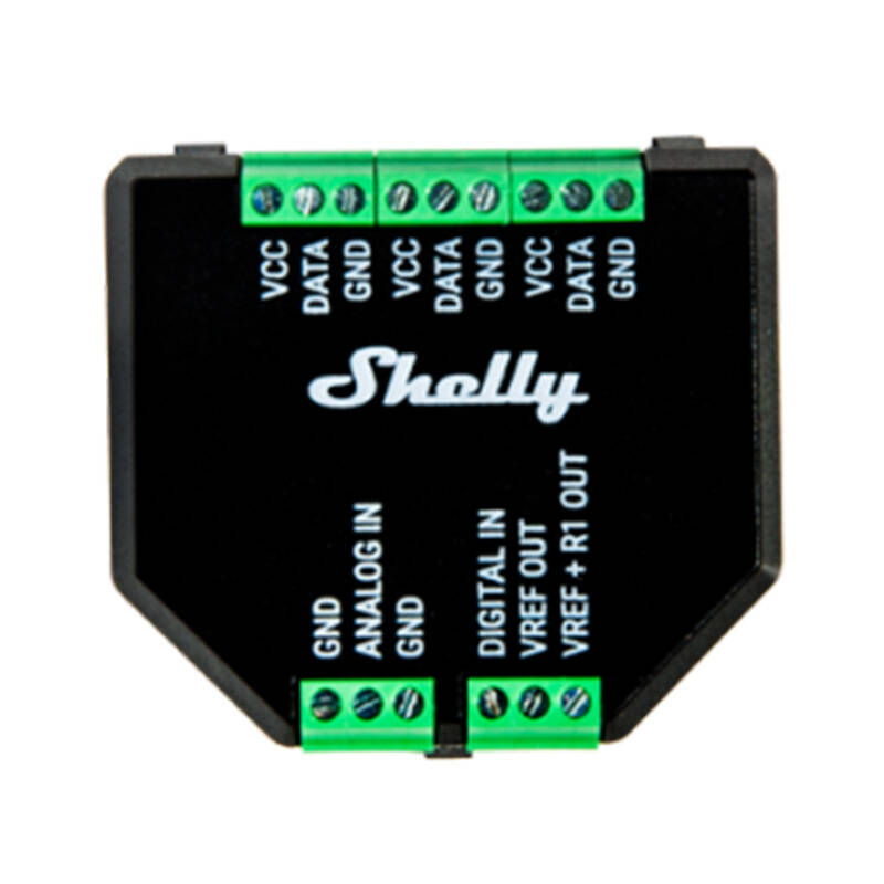 Shelly Plus Add-on lisäanturisovittimen