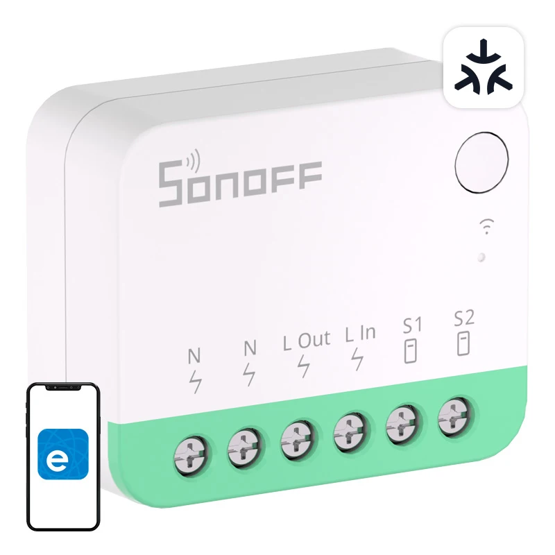 SONOFF MINIR4M 1-kanavainen WiFi älykytkin (Matter-yhteensopiva)