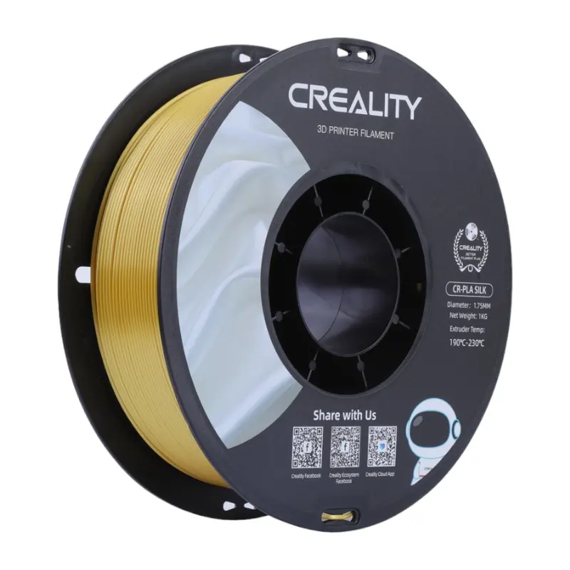 CR-Silk PLA Filamentti Creality (kultainen)