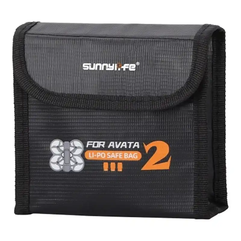 Akkupussi Sunnylife DJI Avata 2:lle (3 akulle)