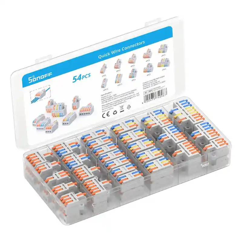 Sonoff johdinliitospakkaus (54 kpl)