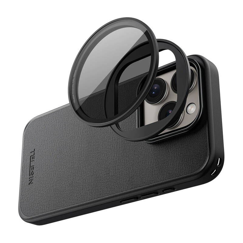 CPL-suodin 58mm Telesin iPhone 15 Pro/Pro Max:lle