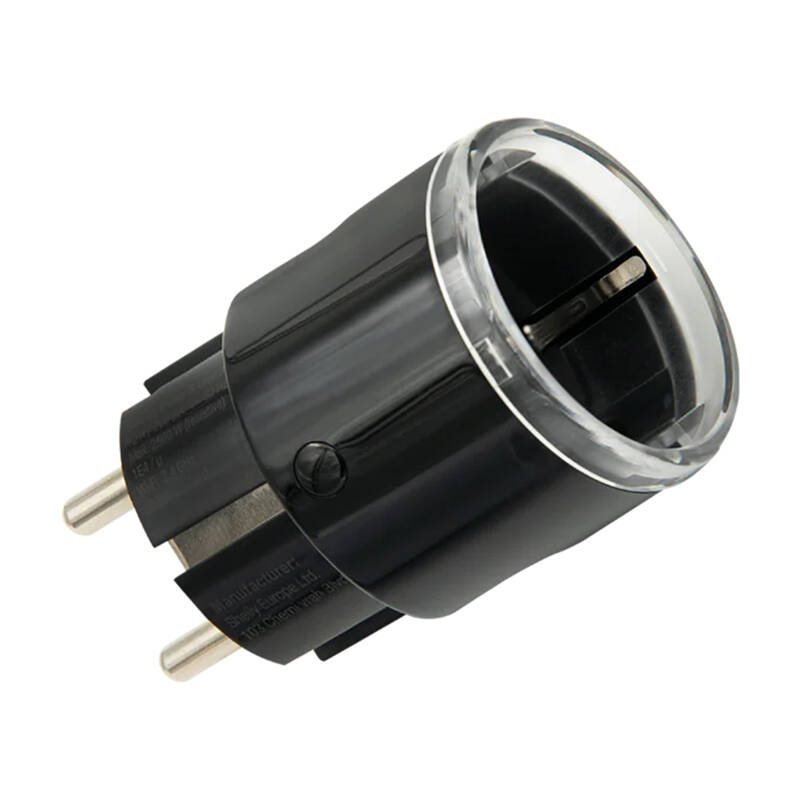 Shelly Plug S MTR Gen3 Älykäs pistorasia (Musta)