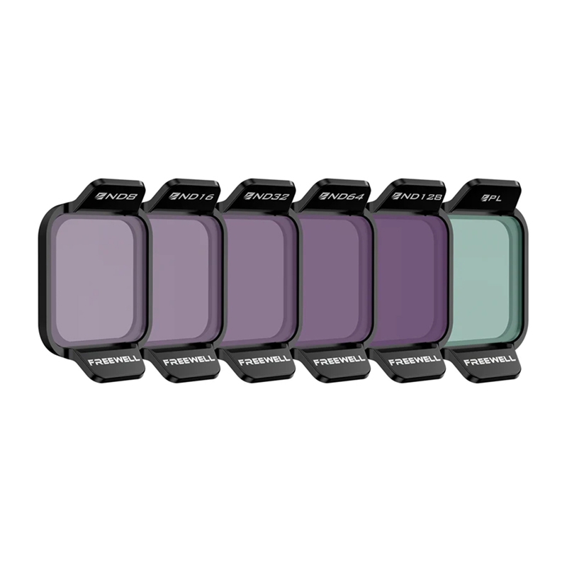 Freewell Standard Day -suodinsetti (6 kpl) DJI Flip -droonille