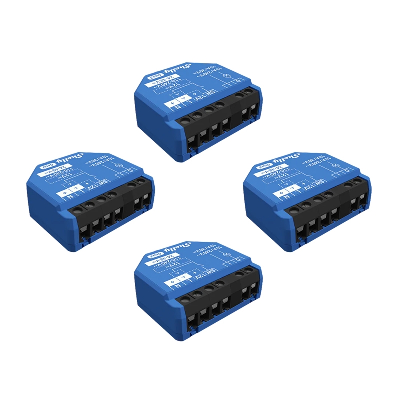 Shelly 1 Gen3 Set of 4 Controller WiFi/Bluetooth