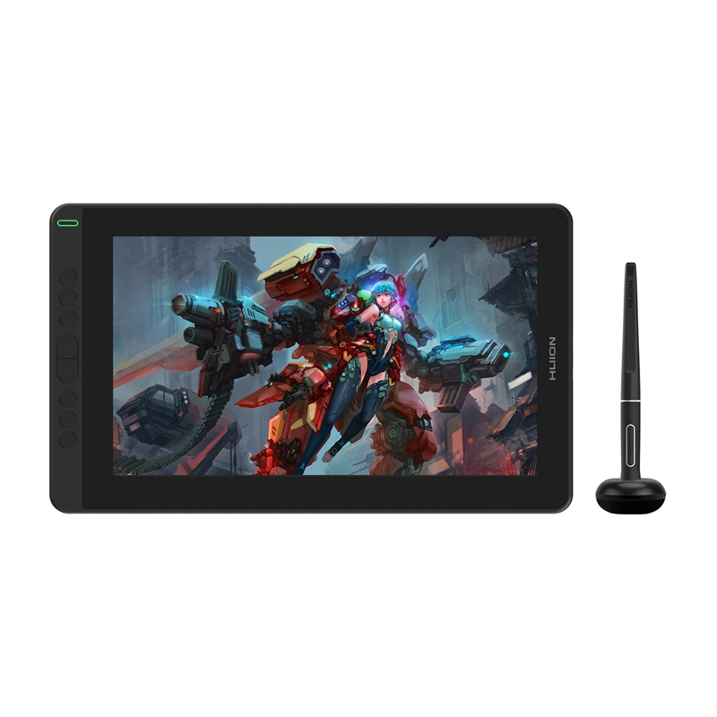 HUION Kamvas 13 piirtotabletti 5080 lpi 293.76 x 165.24 mm USB musta