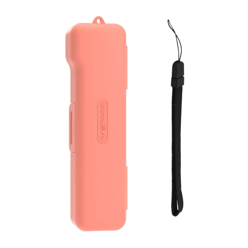 Sunnylife suojakuori hihnan kanssa Osmo Pocket 3:lle (vaaleanpunainen)