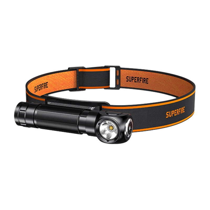 Superfire TH04-S 1000lm USB-C otsalamppu