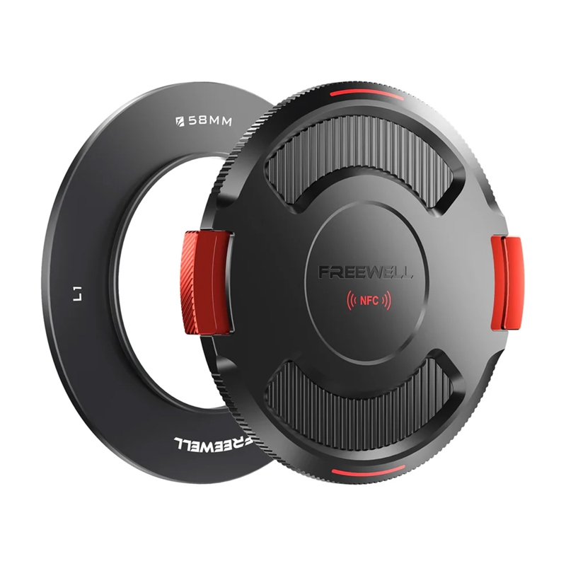 Freewell 58 mm perusrengas kannella Real Locking VND:lle