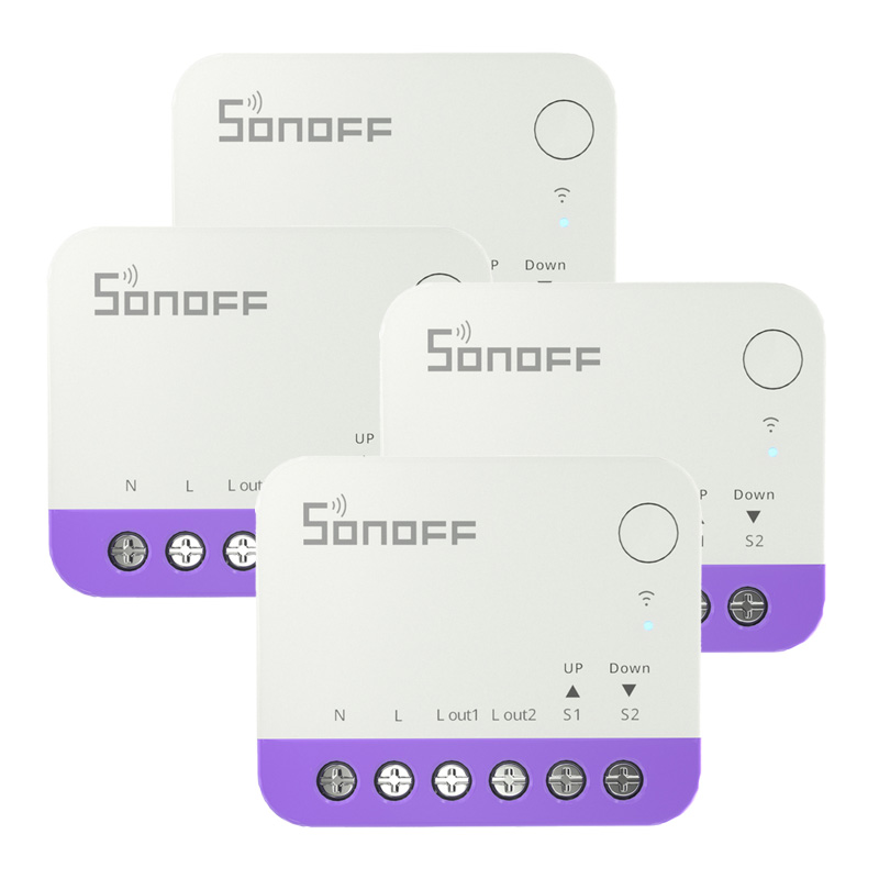 Sonoff MINI-RBS WiFi älykäs mini-rullakaihdinkytkimen (4 kpl)