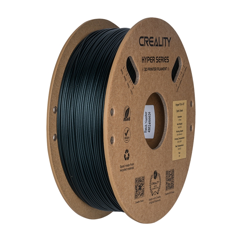 Hyper PLA-CF Creality -filamentti (tummanvihreä)