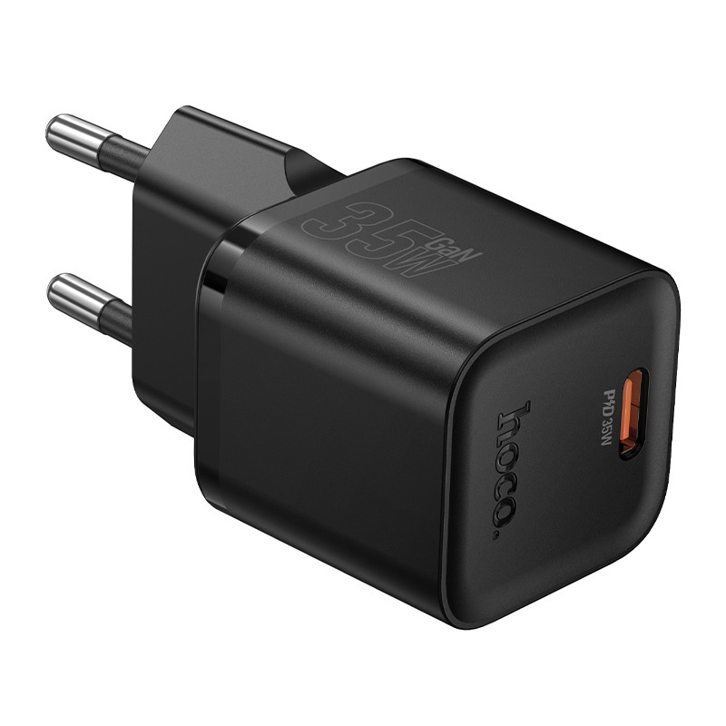 Laturi Hoco N66 35W GaN USB-C musta