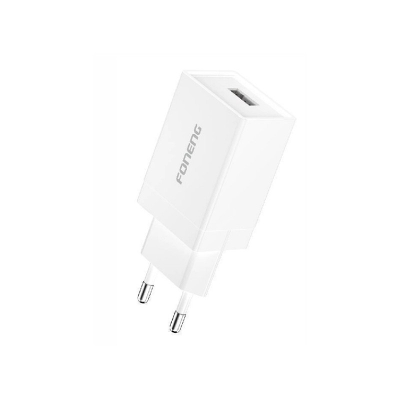 Laturi Foneng K210 2.1A USB-A Valkoinen