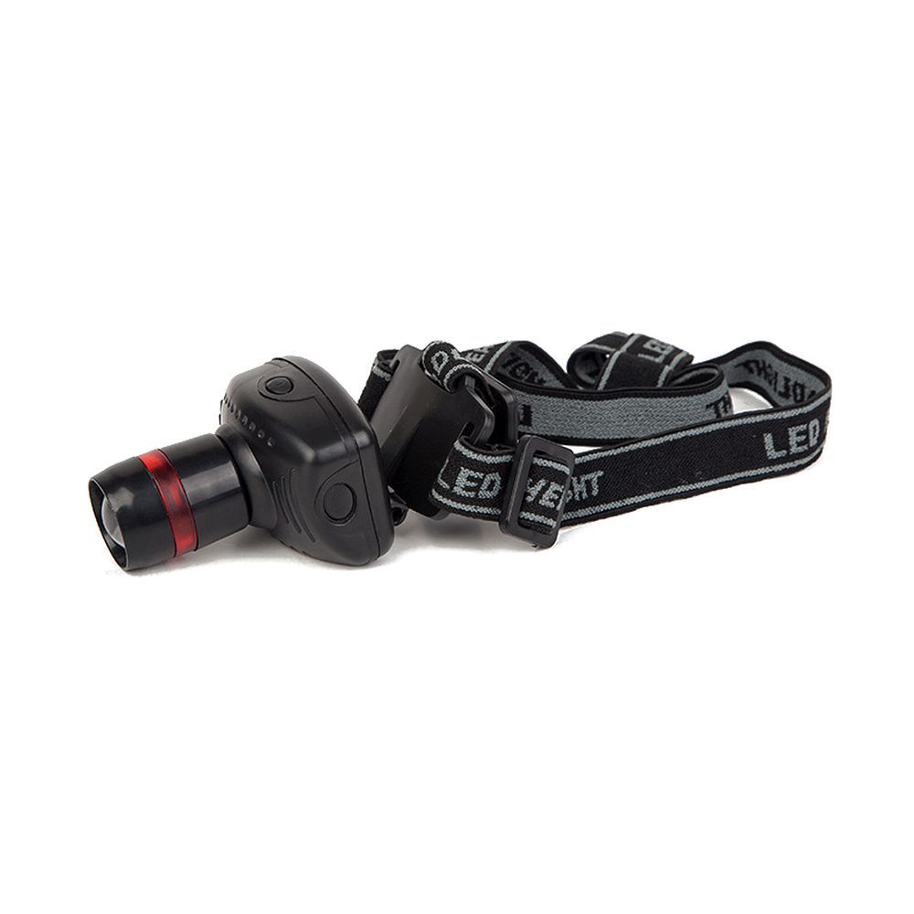 LED-otsalamppu 3W Musta