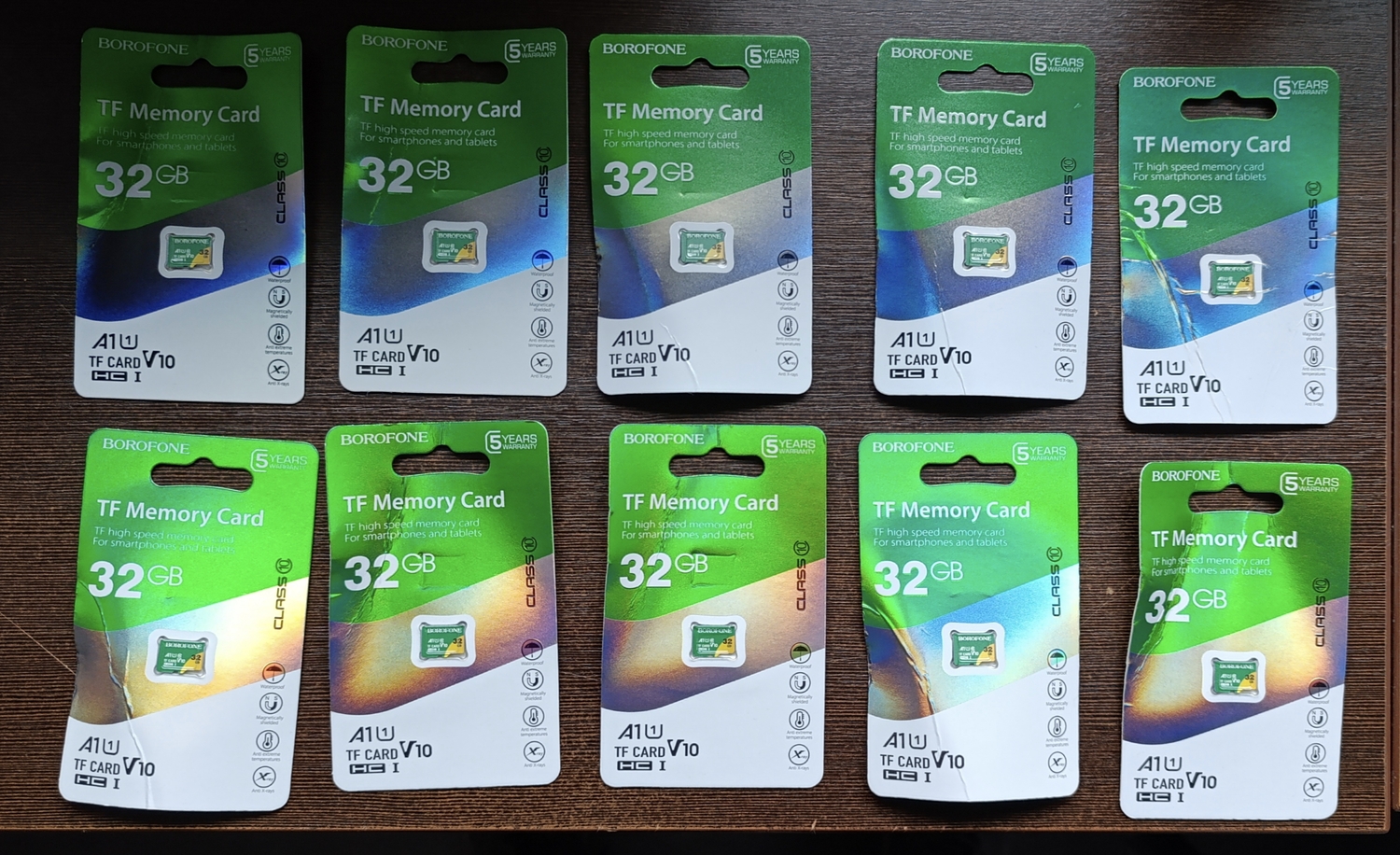 Borofone Muistikortti MicroSD 256GB SDXC U3 Class10 100MB/s (vahingoittunut pakkaus)