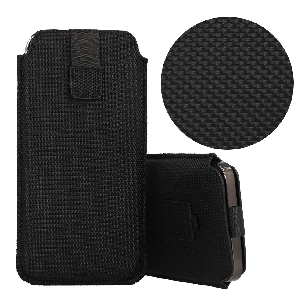 HIT Pussisuojakuori (koko XXL) Samsung S25 Ultra/S24 Ultra/M35/M23/A16 5G/Xiaomi Redmi 14C design 2 musta