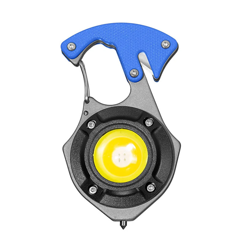 Mini LED-taskulamppu avaimenperä W5143 Type C 2 ruuvimeisselillä sininen
