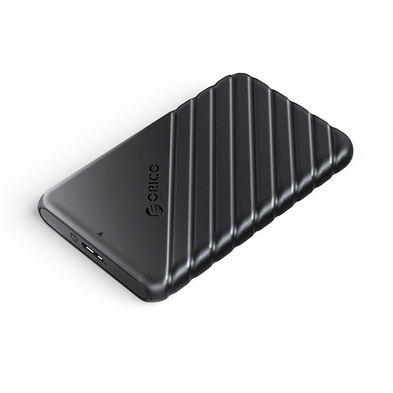 Orico 25PW1-U3 2,5" HDD/SSD USB3.0 Micro-B 5Gb/s -levykotelo - musta