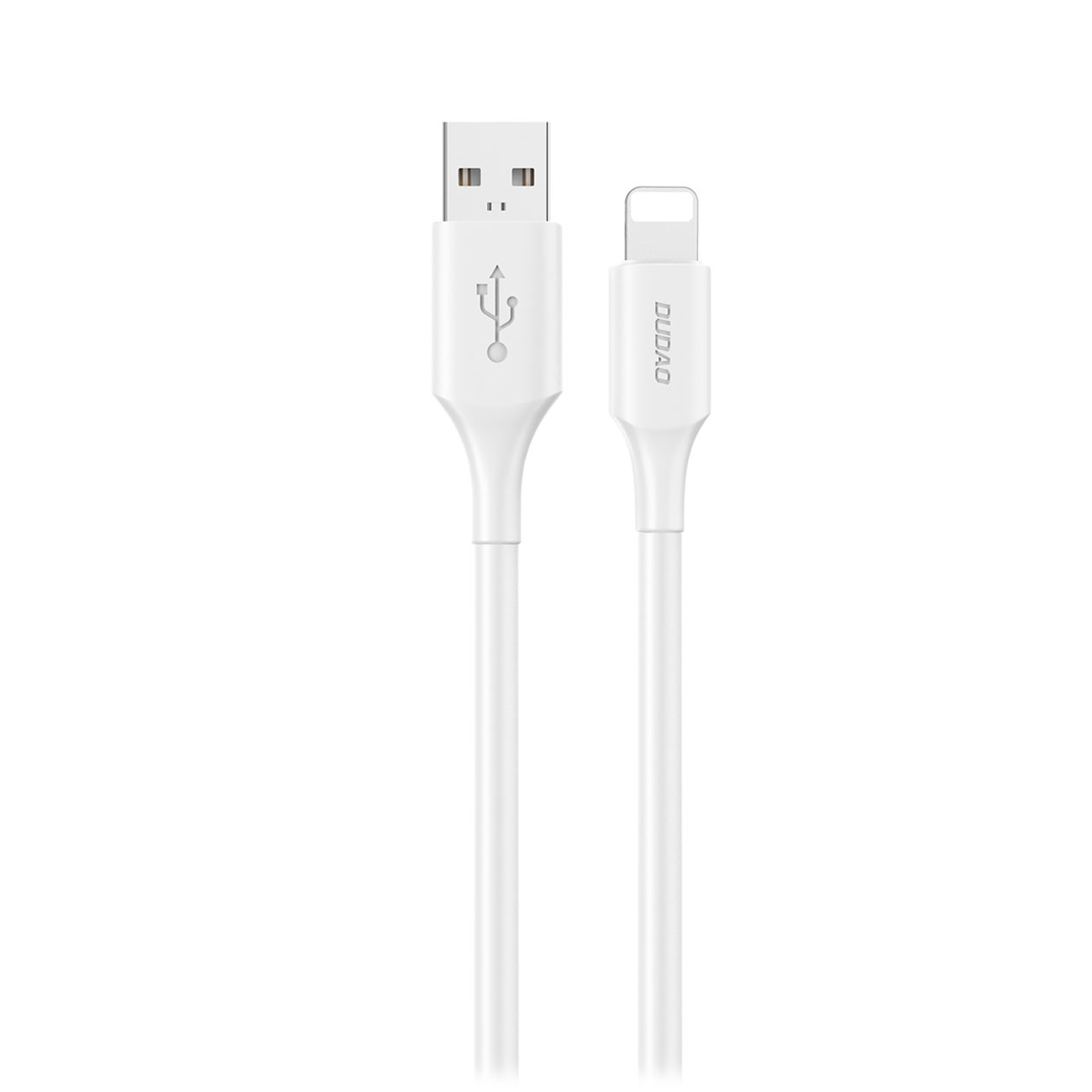 Dudao L2sL USB-A - Lightning 6A Kaapeli 1,2m - valkoinen
