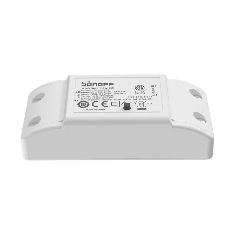 SONOFF BasicR4 1-kanavainen WiFi älykytkin, 2400W