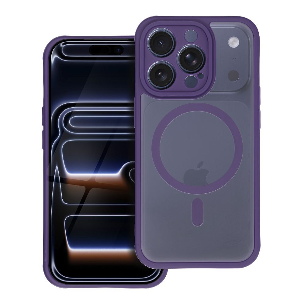 Case for Samsung S26 PLUS Full Matte Mag Cover compatible with MagSafe purple
