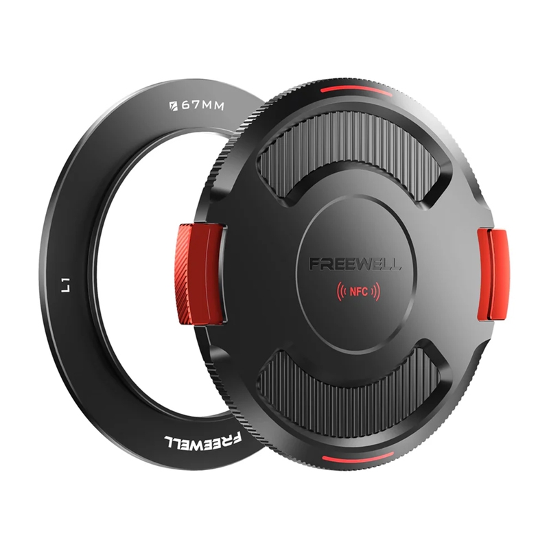 Freewell 67 mm perusrengas kannella Real Locking VND:lle
