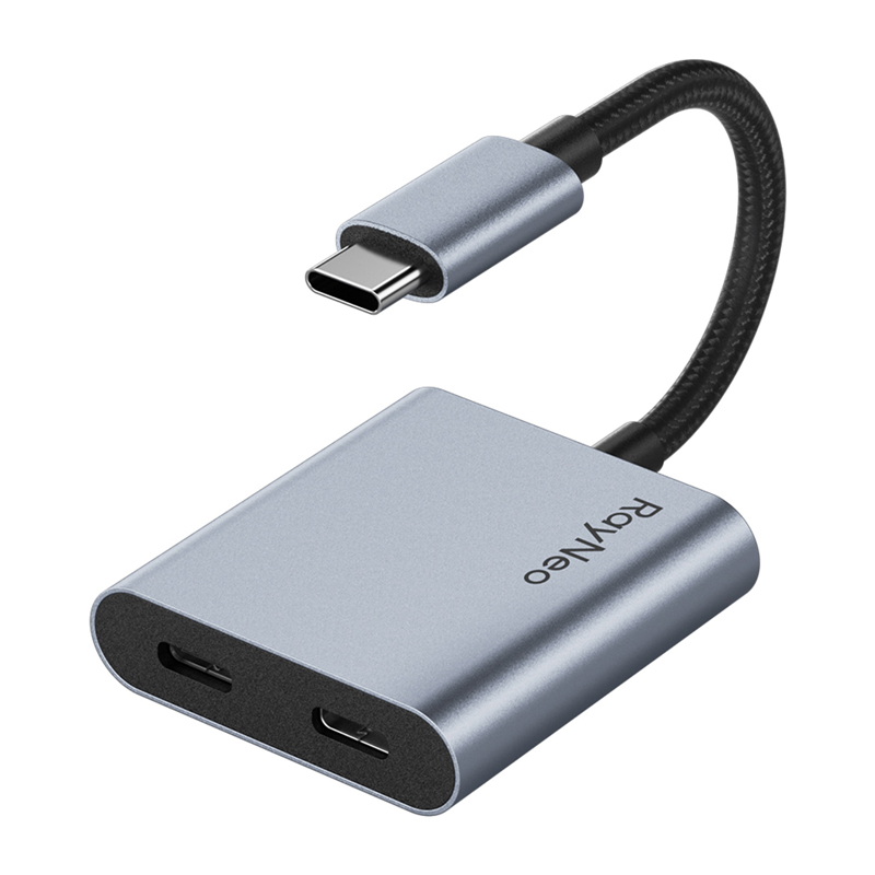 USB-C lataussovittin RayNeo AR -laseille