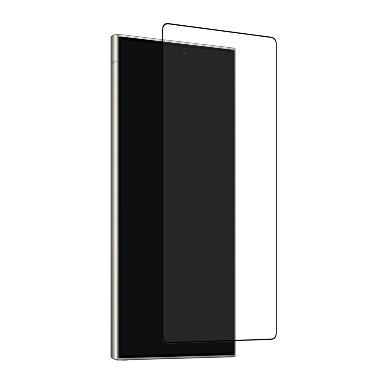 Puro Frame Tempered Glass for Samsung Galaxy S26 Ultra - with Black Frame