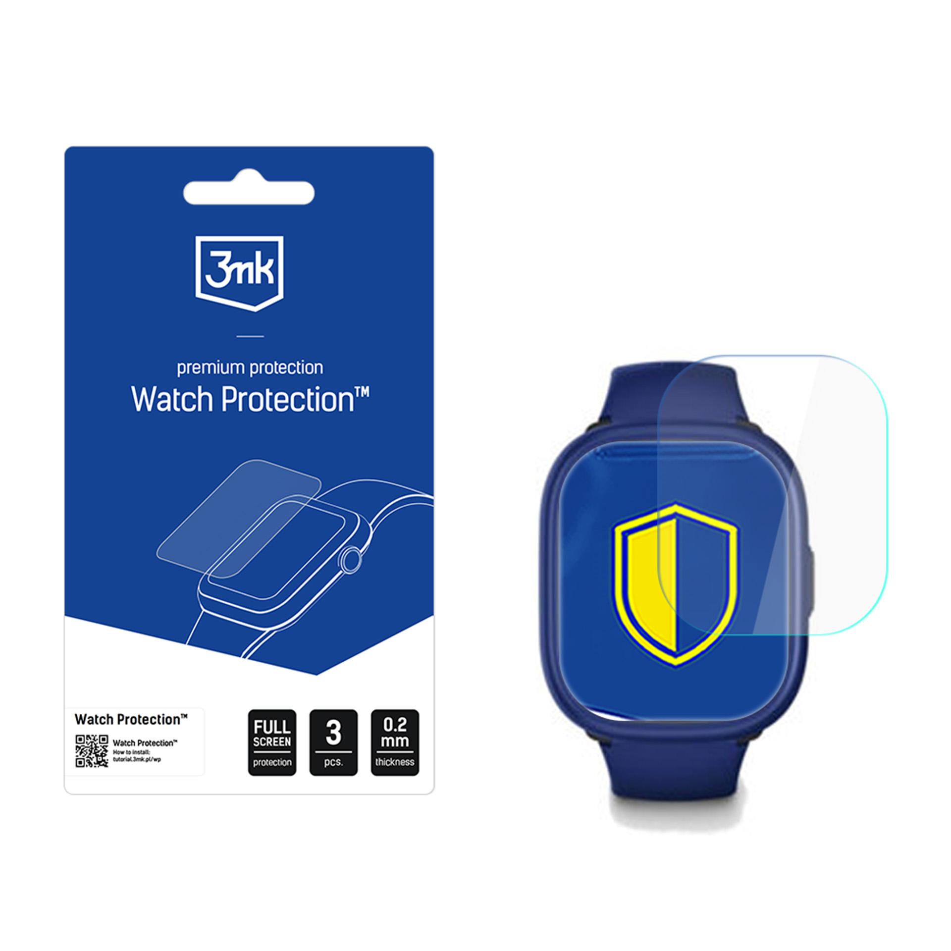 3mk Watch Protection ARC Älykellon Näytönsuoja Lamax Watch Y4 Plus -kellolle