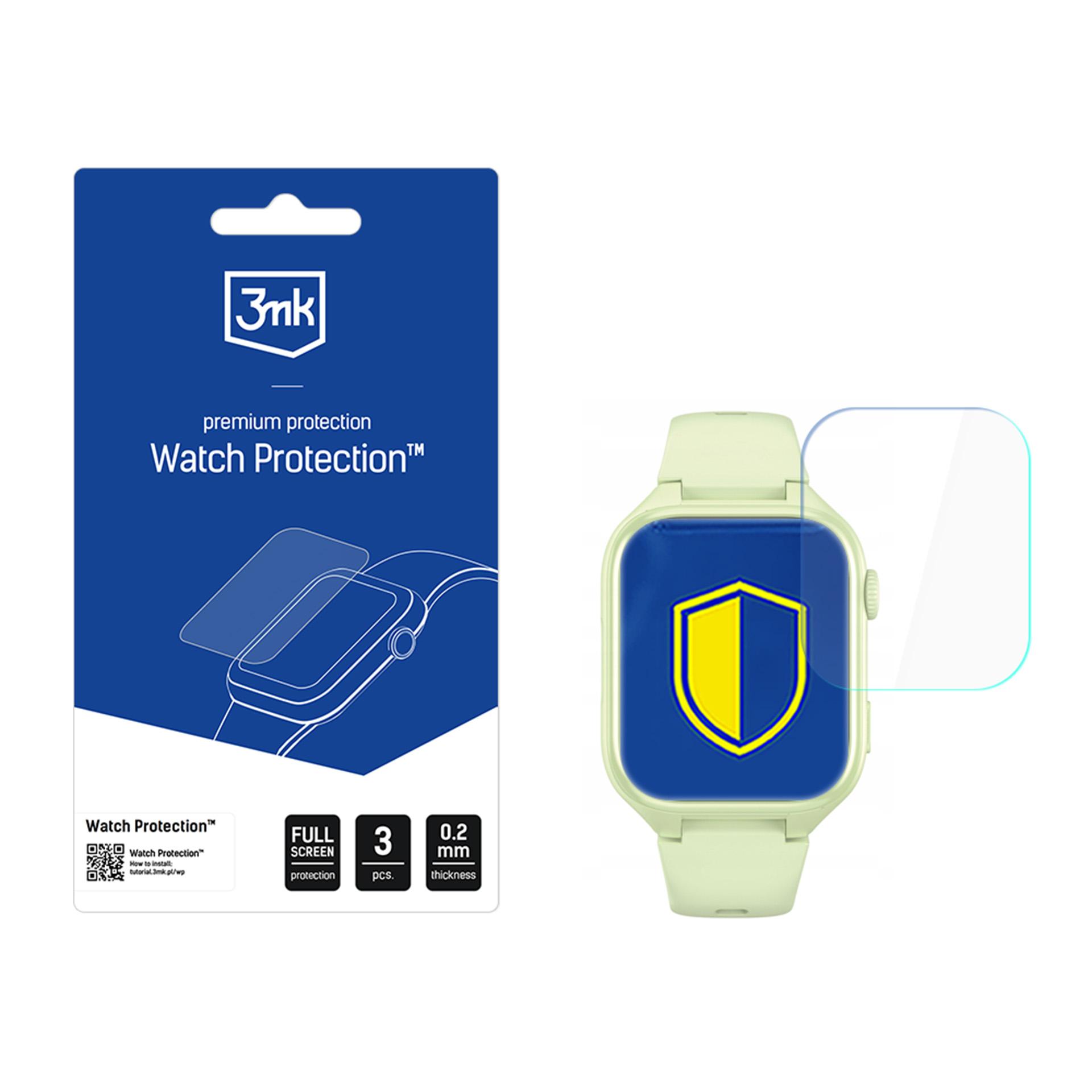 3mk Watch Protection ARC Älykellonäytönsuoja STELIO Junior 4G / Junior Pro AI 4G:lle