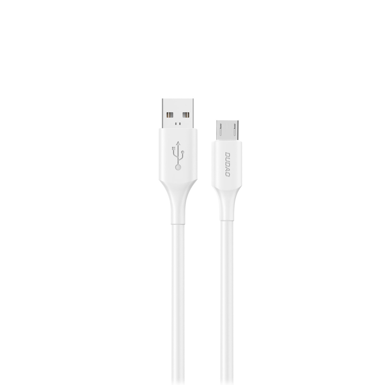 Dudao L2SM USB-A / micro USB 6A kaapeli 1,2 m - valkoinen