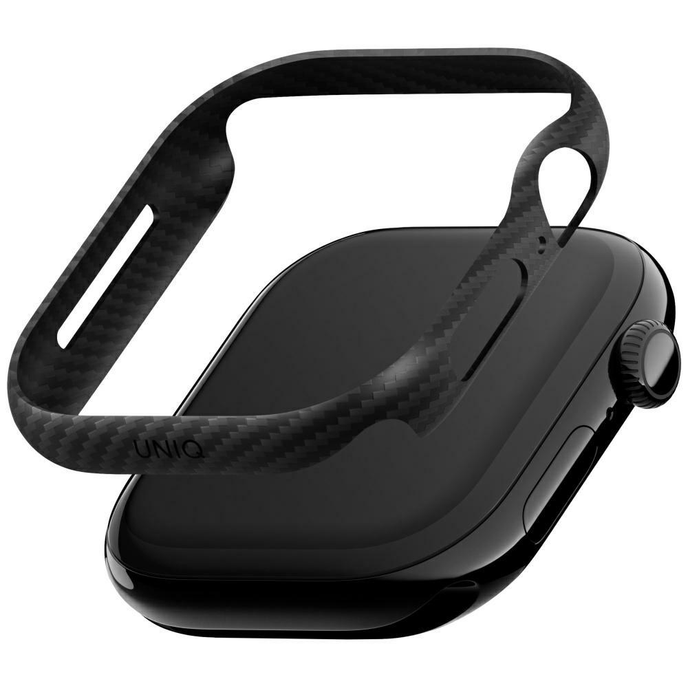 Uniq Keva Verge Suojakuori Apple Watch 42mm:lle - Musta