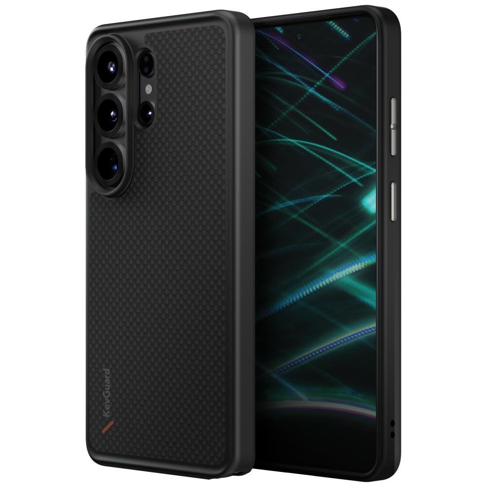 Uniq Keva Suojakuori Samsung Galaxy S26 Ultra Magclick-latauksella - musta