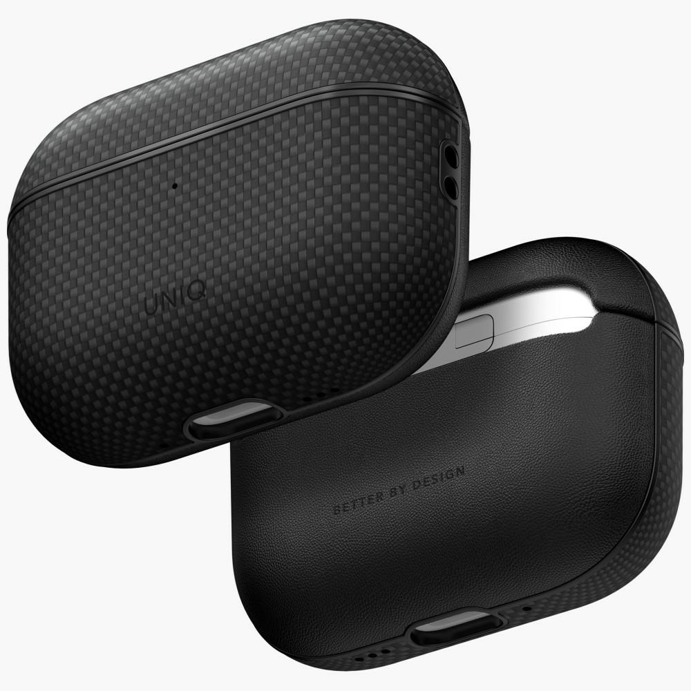 Uniq Keva Prime suojakuori AirPods Pro 3:lle musta