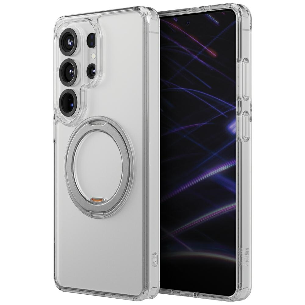 Uniq Swivix suojakuori Samsung Galaxy S26 Ultra:lle läpinäkyvä