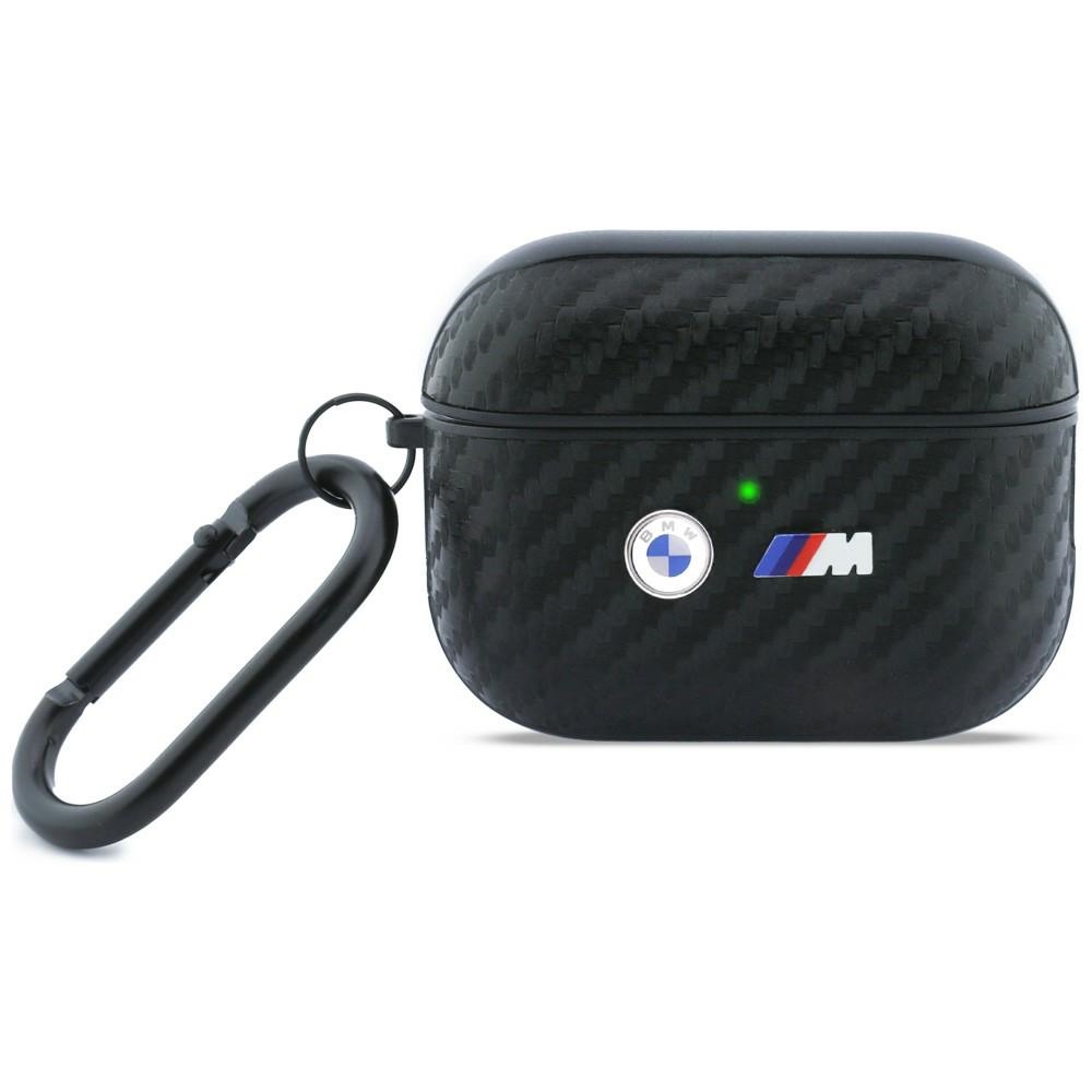 BMW Carbon Metal Logo suojakuori AirPods Pro 3:lle - musta