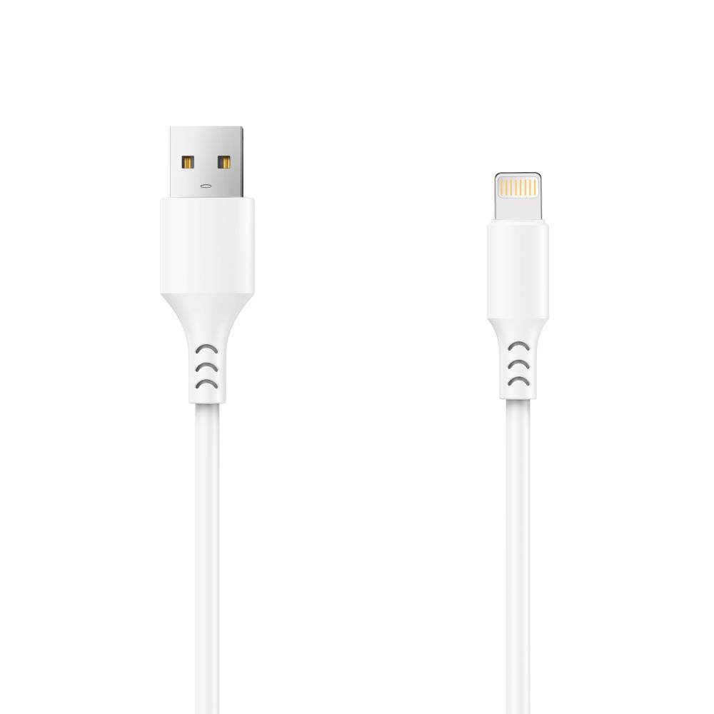 Setty kaapeli USB - Lightning 3,0 m 2A valkoinen NEW