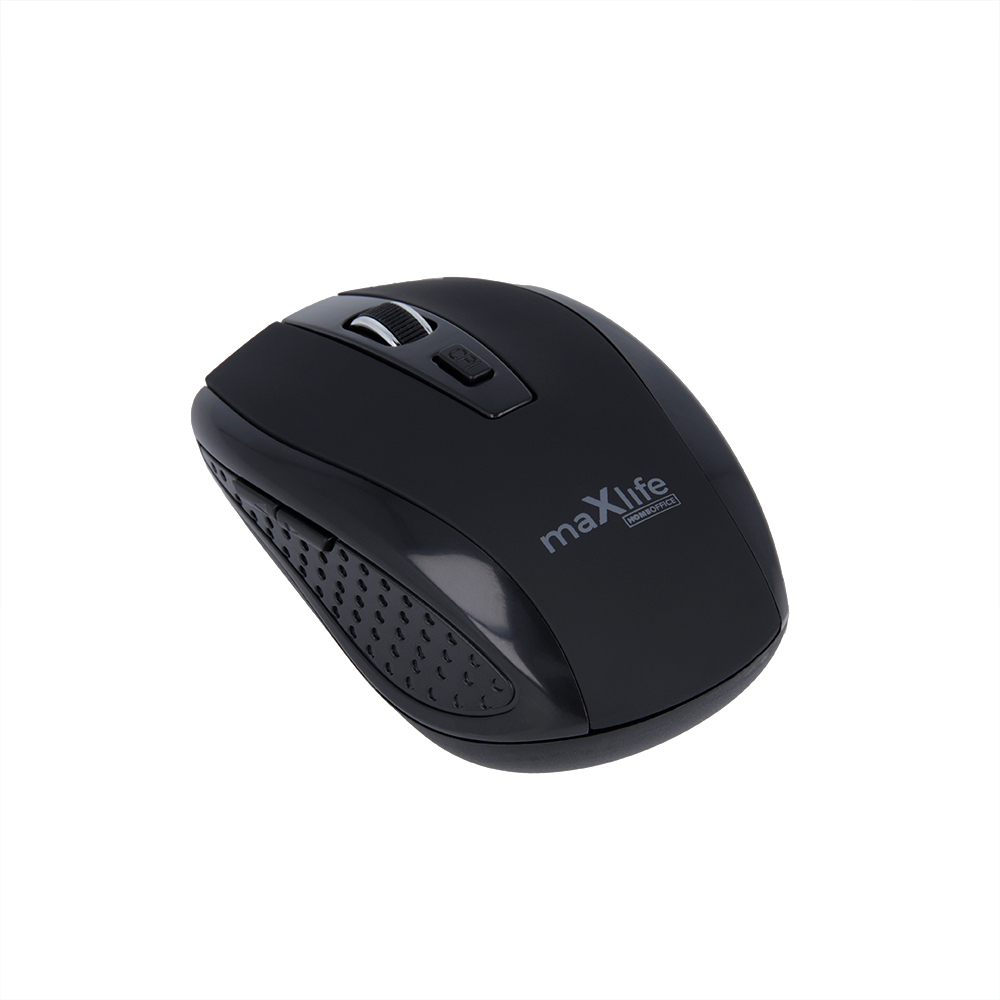 Maxlife Home Office MXHM-02 langaton optinen hiiri 800/1000/1600 DPI musta
