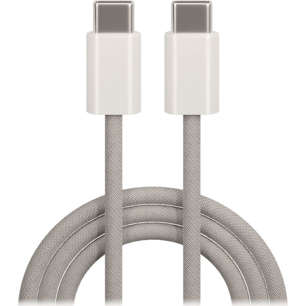 Maxlife MXUC-06 -kaapeli USB-C - USB-C 1,0 m 20W harmaa nylon
