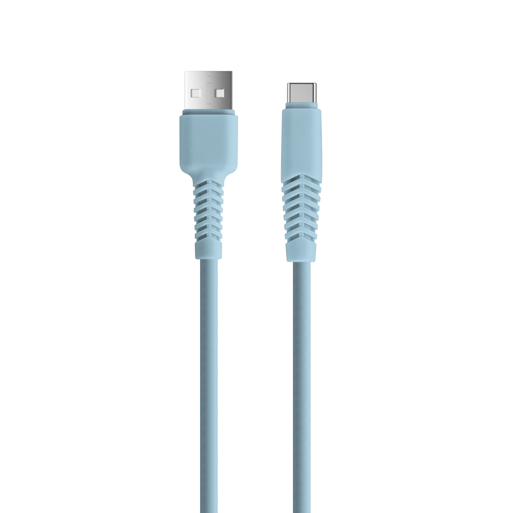 Setty kaapeli USB - USB-C 1,5 m 2,1A KSA-C-1.523 sininen