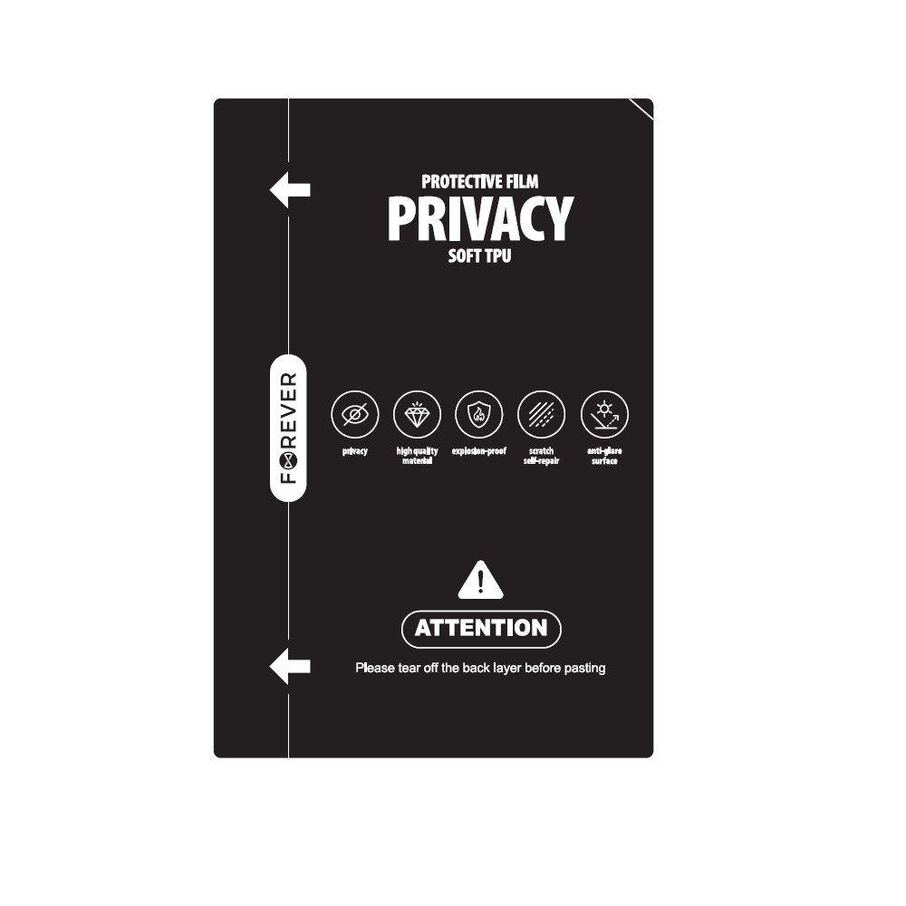 Forever setti anticrash privacy -kalvo leikkurille 20 kpl